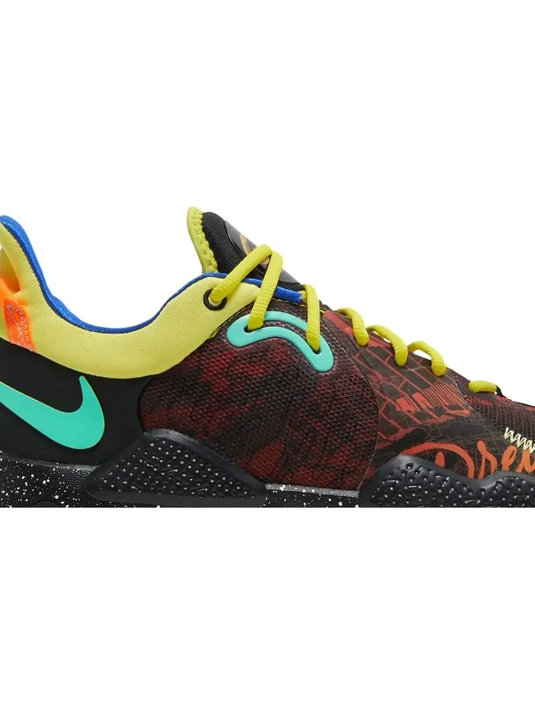 Кроссовки Nike PG 5 EP 'Mismatched Multi' — изображение 2 из 8, красный