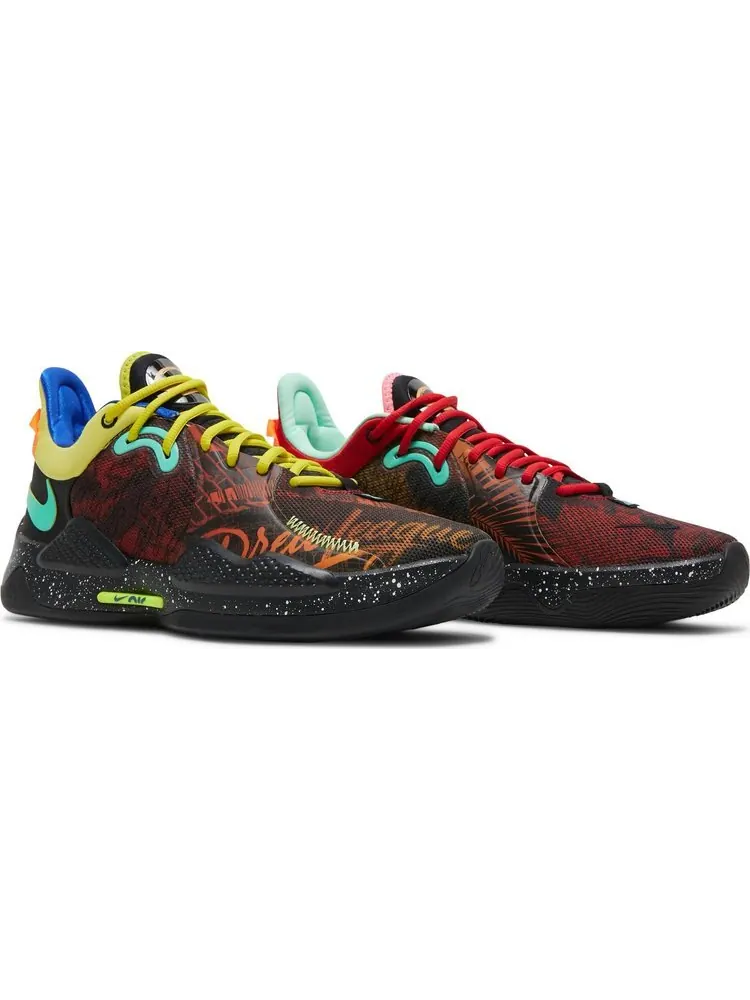 Кроссовки Nike PG 5 EP 'Mismatched Multi' — изображение 8 из 8, красный