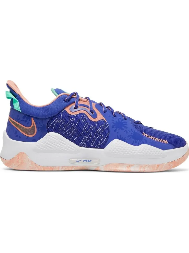 Кроссовки Nike PG 5 EP 'LA Drip' — изображение 1 из 8, синий