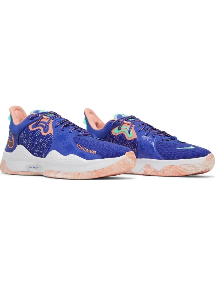 Кроссовки Nike PG 5 EP 'LA Drip' — изображение 8 из 8, синий