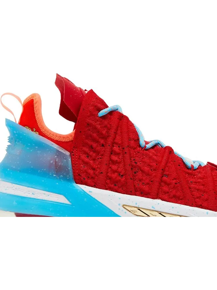 Кроссовки Nike LeBron 18 EP 'Chinese New Year' — изображение 2 из 8, красный