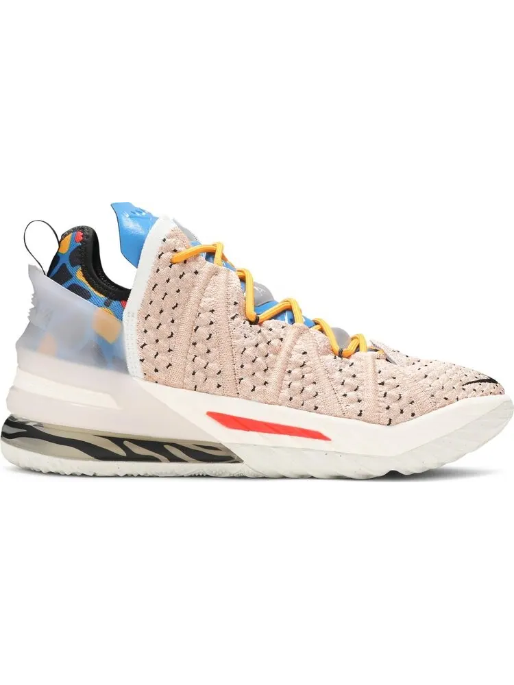 Кроссовки Nike LeBron 18 'Majestic Ferocity' — изображение 1 из 8, загар