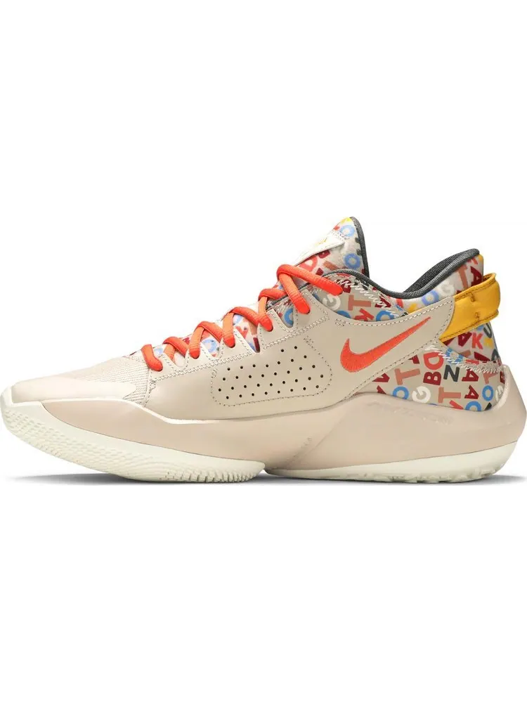 Кроссовки Nike Zoom Freak 2 'Letter Bro' — изображение 3 из 8, мульти