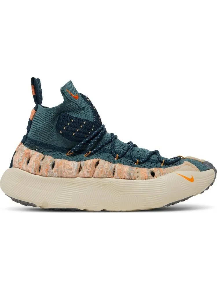 Кроссовки Nike ISPA Sense Flyknit 'Mineral Slate Magma Orange' — изображение 1 из 8, синий
