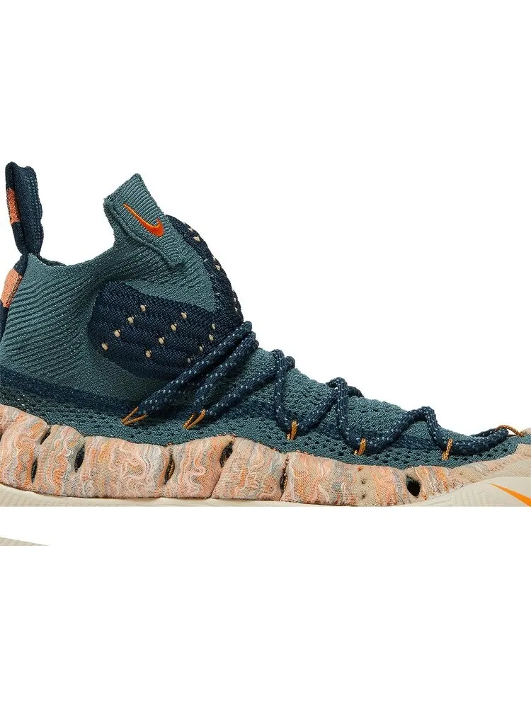 Кроссовки Nike ISPA Sense Flyknit 'Mineral Slate Magma Orange' — изображение 2 из 8, синий