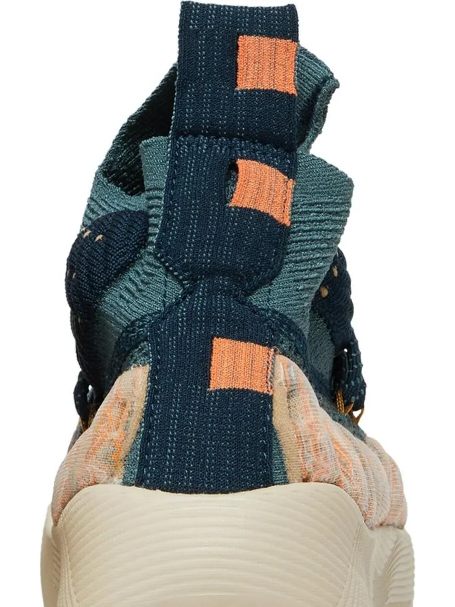 Кроссовки Nike ISPA Sense Flyknit 'Mineral Slate Magma Orange' — изображение 7 из 8, синий
