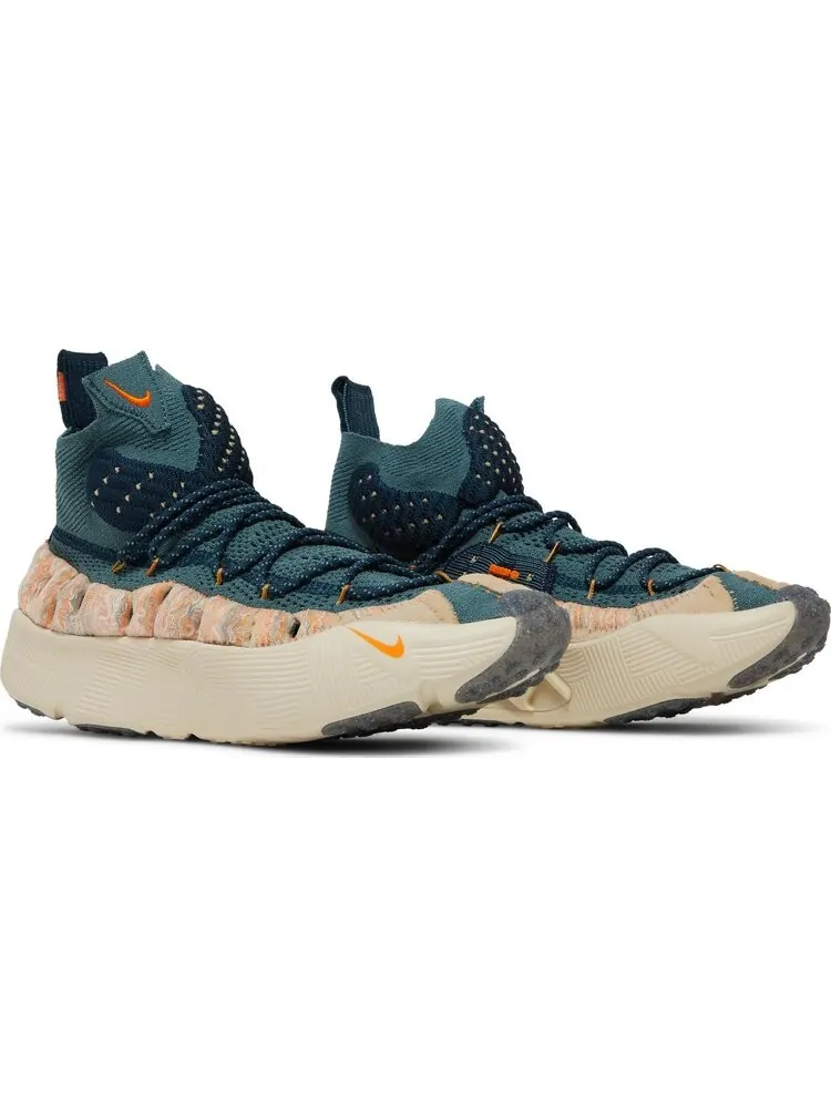 Кроссовки Nike ISPA Sense Flyknit 'Mineral Slate Magma Orange' — изображение 8 из 8, синий