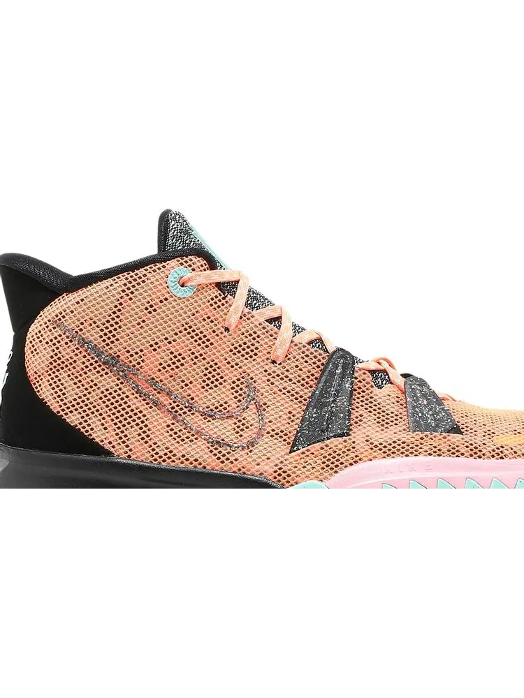 Кроссовки Nike Kyrie 7 GS 'Play for the Future' — изображение 2 из 8, оранжевый