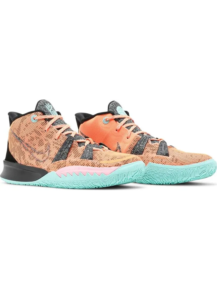 Кроссовки Nike Kyrie 7 GS 'Play for the Future' — изображение 8 из 8, оранжевый