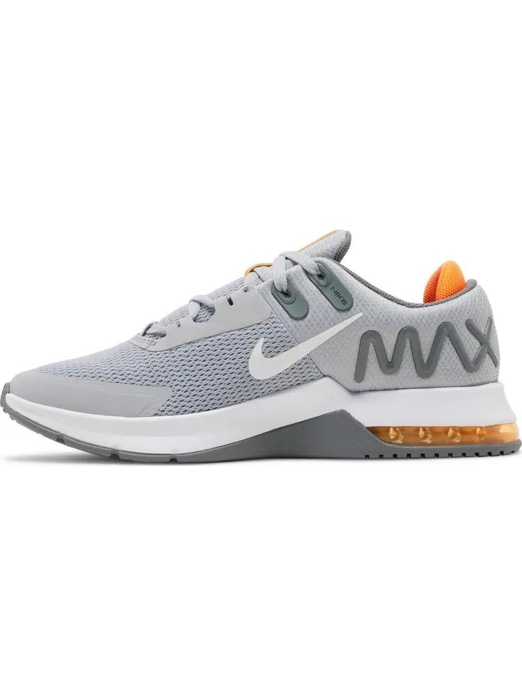 Кроссовки Nike Air Max Alpha Trainer 4 'Wolf Grey Total Orange' — изображение 3 из 8, серый