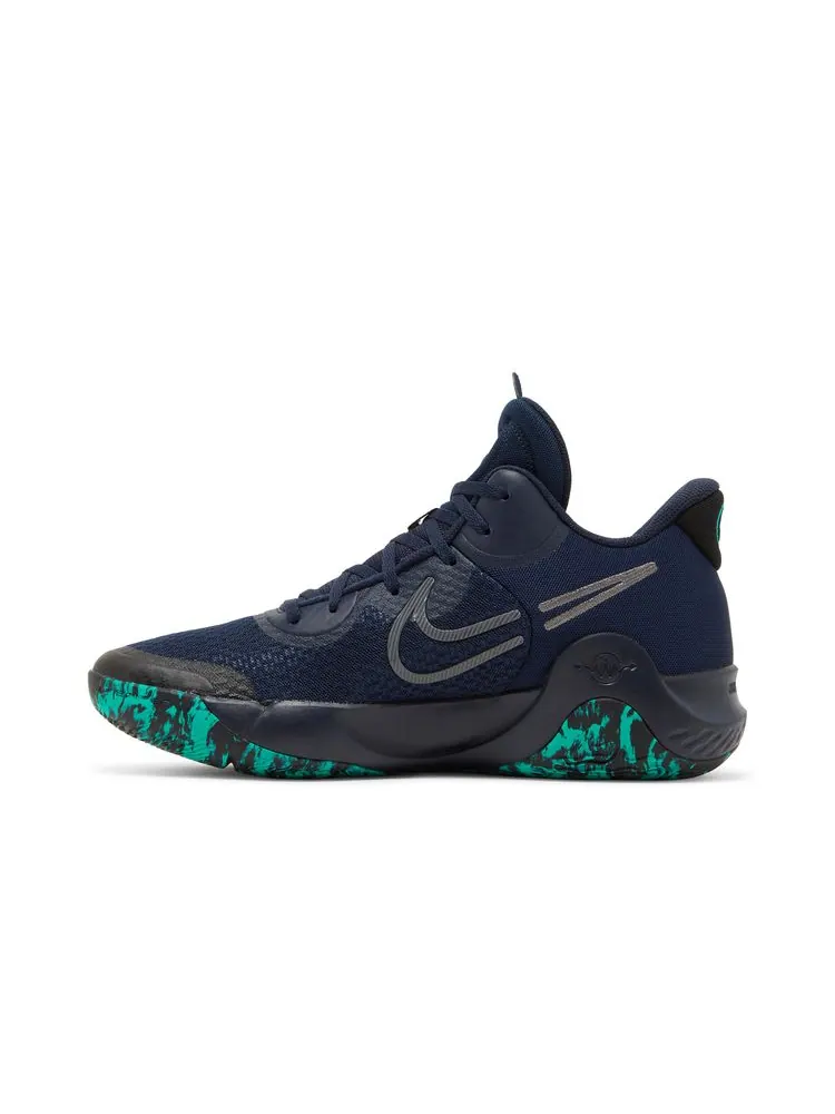 Кроссовки KD Trey 5 IX 'Obsidian Clear Emerald' — изображение 3 из 8, прозрачный