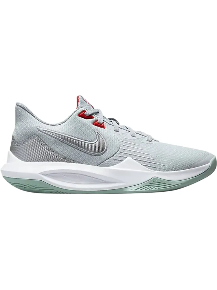 Кроссовки Nike Precision 5 'Pure Platinum Metallic Silver' — изображение 1 из 1, серый