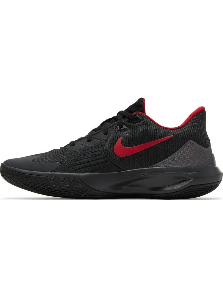 Кроссовки Nike Precision 5 'Anthracite Gym Red' — изображение 3 из 8, серый