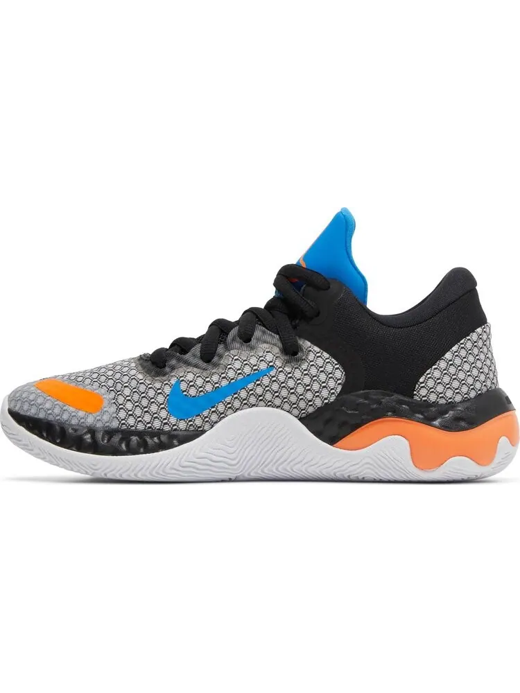 Кроссовки Nike Renew Elevate 2 'Black Total Orange' — изображение 3 из 8, черный