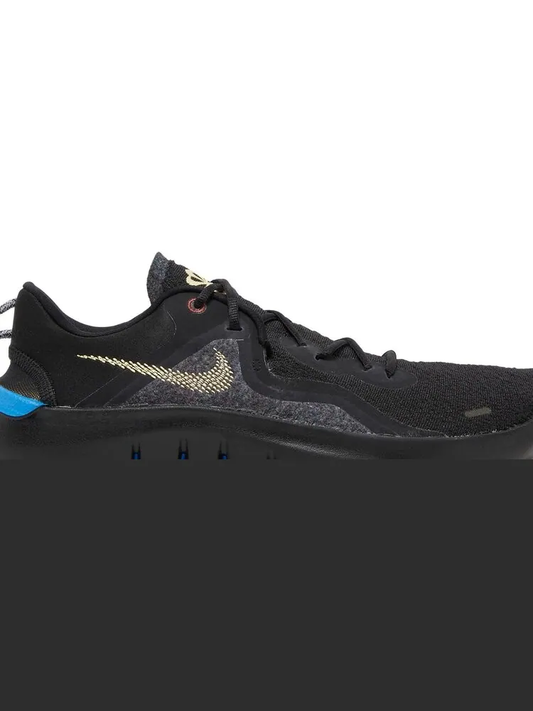 Кроссовки Nike Flex Run 2021 'Black Melon Tint' — изображение 2 из 8, черный