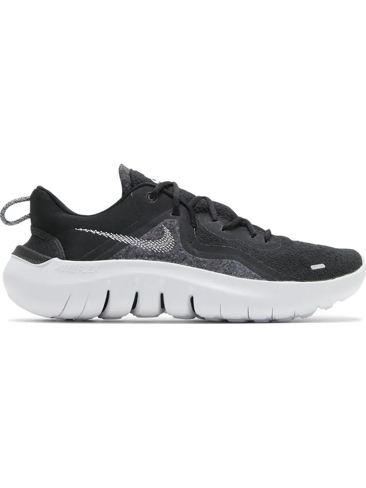 Кроссовки Nike Flex Run 2021 Черные с Белым — изображение 1 из 8, черный