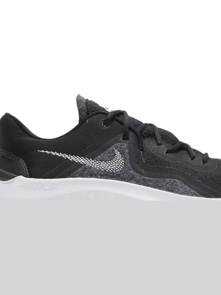 Кроссовки Nike Flex Run 2021 Черные с Белым — изображение 2 из 8, черный