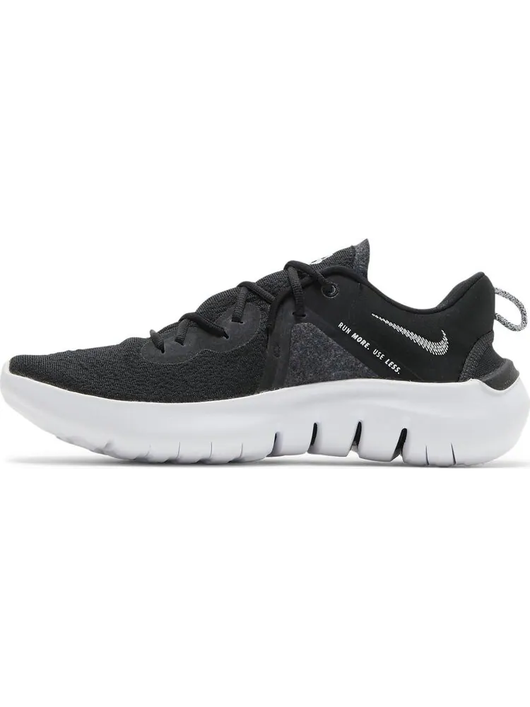 Кроссовки Nike Flex Run 2021 Черные с Белым — изображение 3 из 8, черный