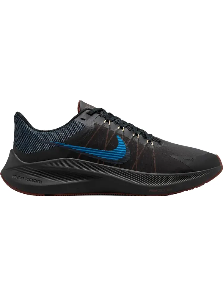 Кроссовки Nike Winflo 8 'Black Thunder Blue' — изображение 1 из 1, черный