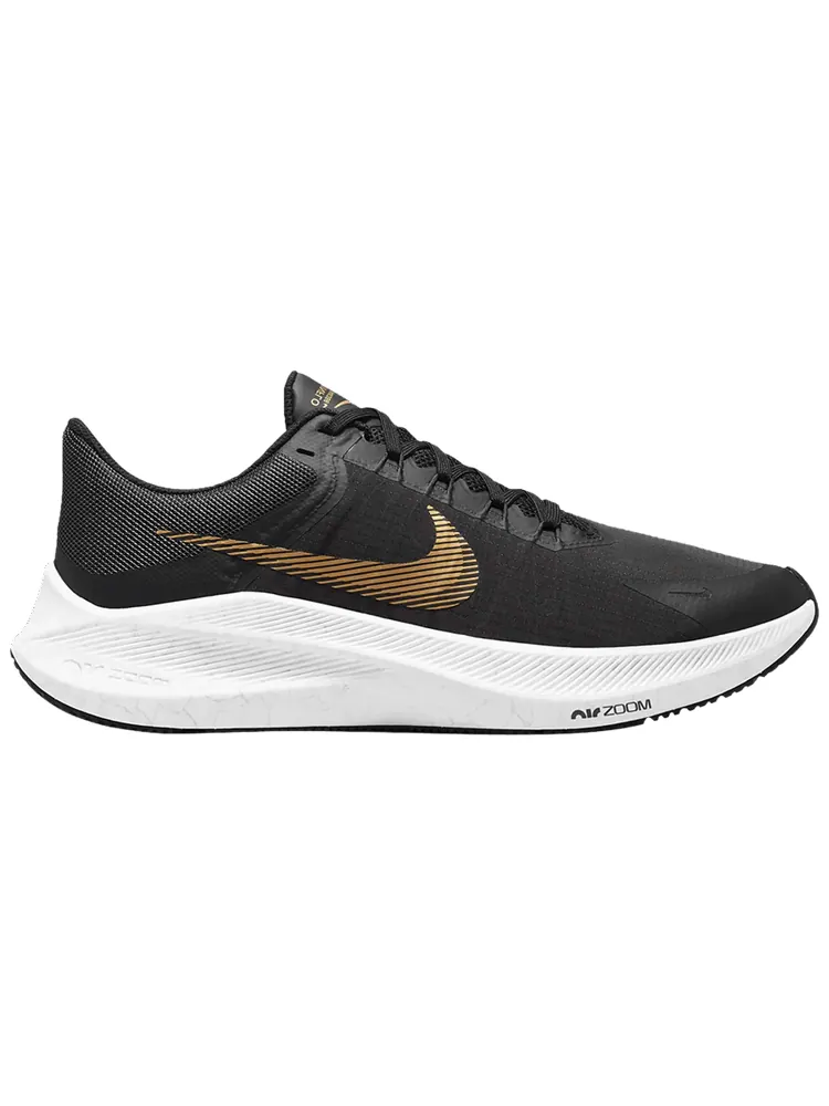 Кроссовки Nike Winflo 8 'Black Metallic Gold' — изображение 1 из 1, черный