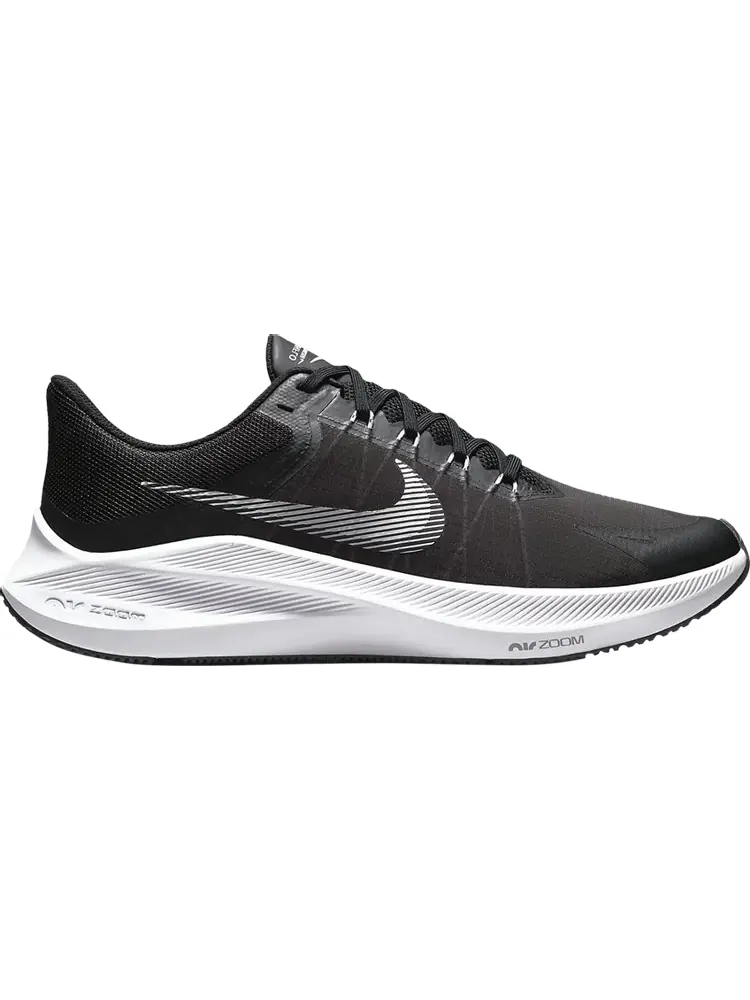 Кроссовки Nike Winflo 8 'Black White' — изображение 1 из 1, черный