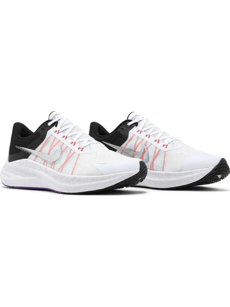 Кроссовки Nike Winflo 8 'White Flash Crimson' — изображение 8 из 8, белый