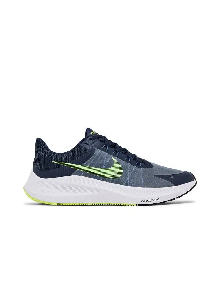 Кроссовки Zoom Winflo 8 'Midnight Navy Volt' — изображение 1 из 8, темно-синий