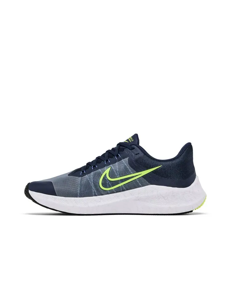 Кроссовки Zoom Winflo 8 'Midnight Navy Volt' — изображение 3 из 8, темно-синий