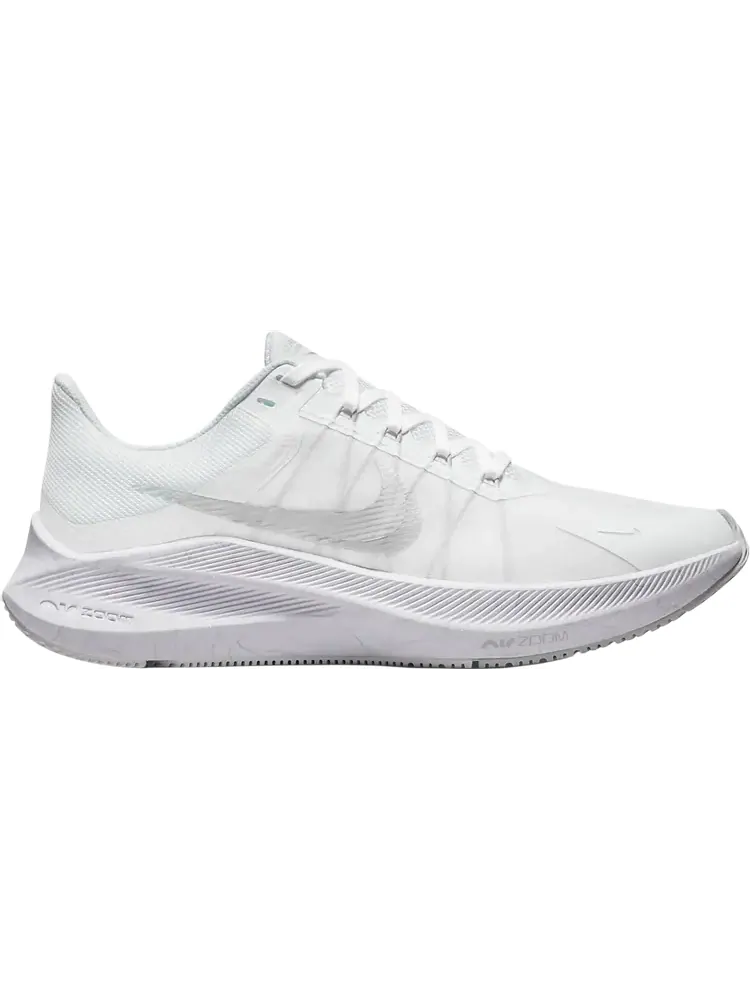 Кроссовки Nike Wmns Zoom Winflo 8 'White Metallic Silver' — изображение 1 из 1, белый