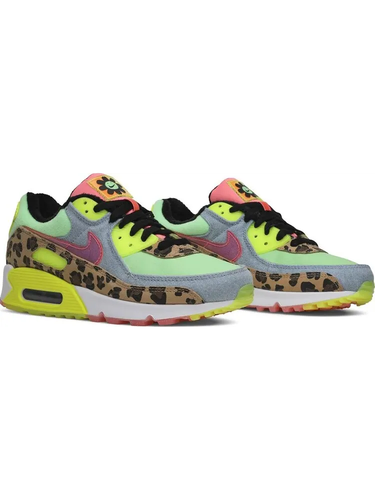 Кроссовки Nike Wmns Air Max 90 LX 'Illusion Green' — изображение 8 из 8, зеленый