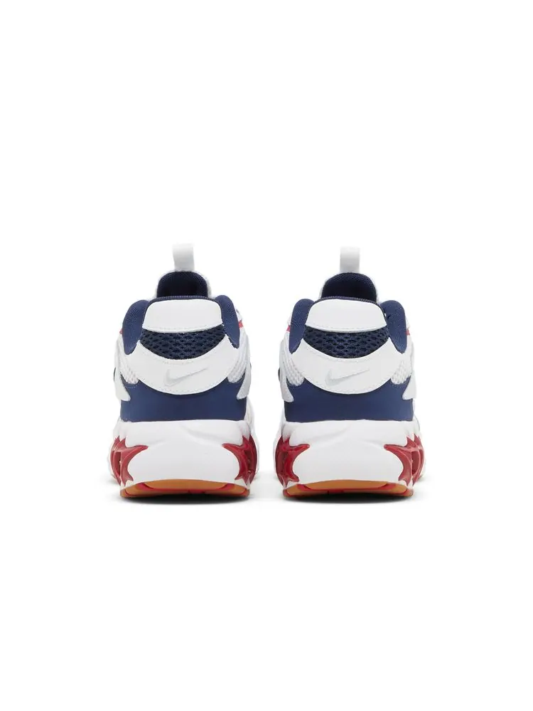 Кроссовки Wmns Zoom Air Fire 'White Mystic Hibiscus Navy' — изображение 6 из 8, белый темно-синий