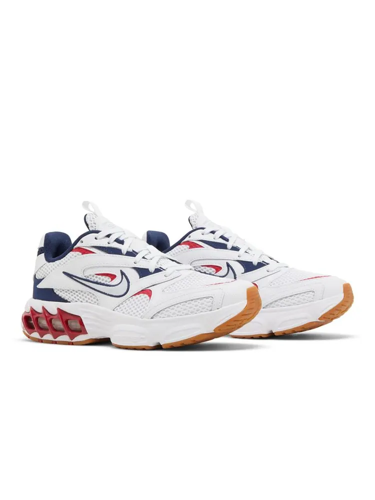 Кроссовки Wmns Zoom Air Fire 'White Mystic Hibiscus Navy' — изображение 8 из 8, белый темно-синий