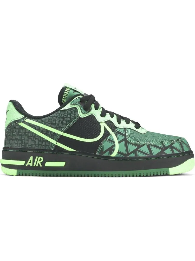 Кроссовки Nike Air Force 1 React 'Naija' — изображение 1 из 8, черный