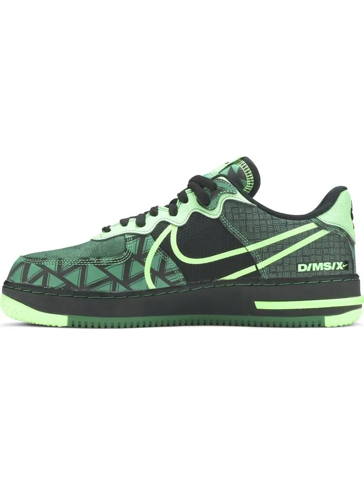 Кроссовки Nike Air Force 1 React 'Naija' — изображение 3 из 8, черный