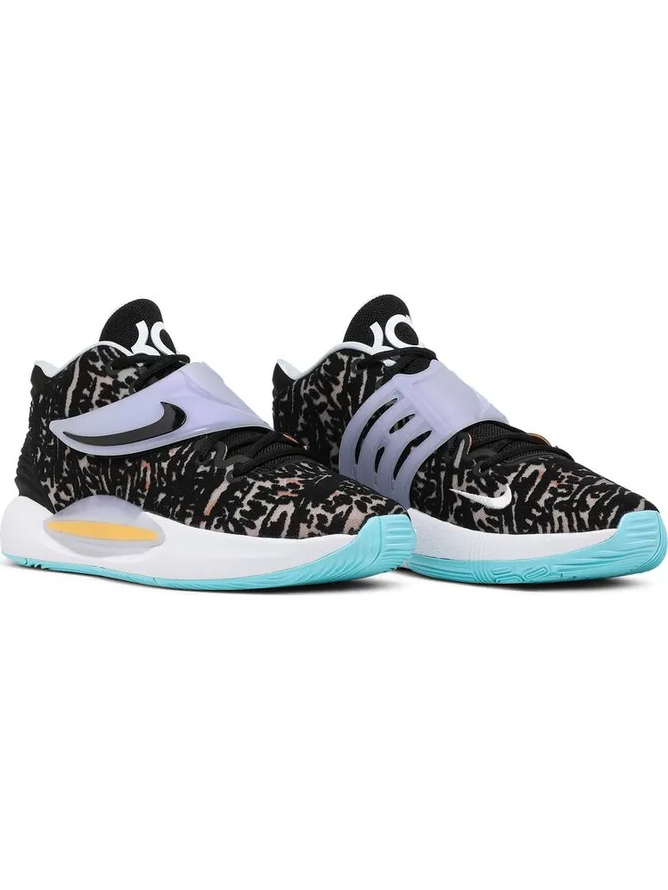 Кроссовки Nike KD 14 'Black White' — изображение 8 из 8, черный