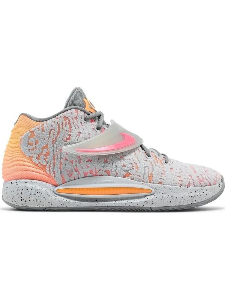 Кроссовки Nike KD 14 'Sunset' — изображение 1 из 8, серый