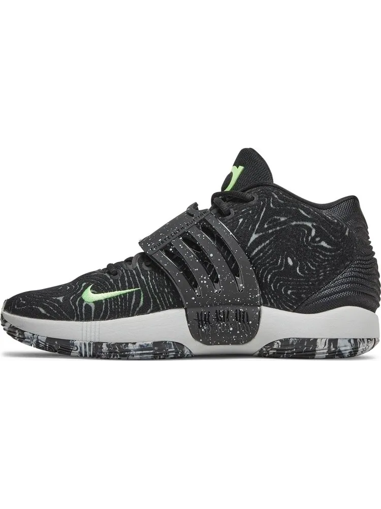 Кроссовки Nike KD 14 'Black Lime Glow' — изображение 3 из 8, черный