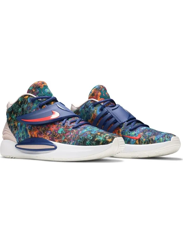 Кроссовки Nike KD 14 'Psychedelic' — изображение 8 из 8, синий