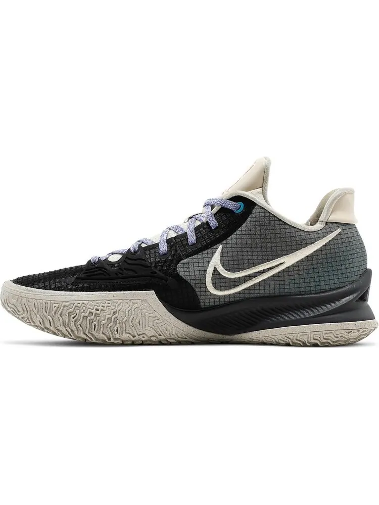 Кроссовки Nike Kyrie Low 4 'Black Rattan' — изображение 3 из 8, черный