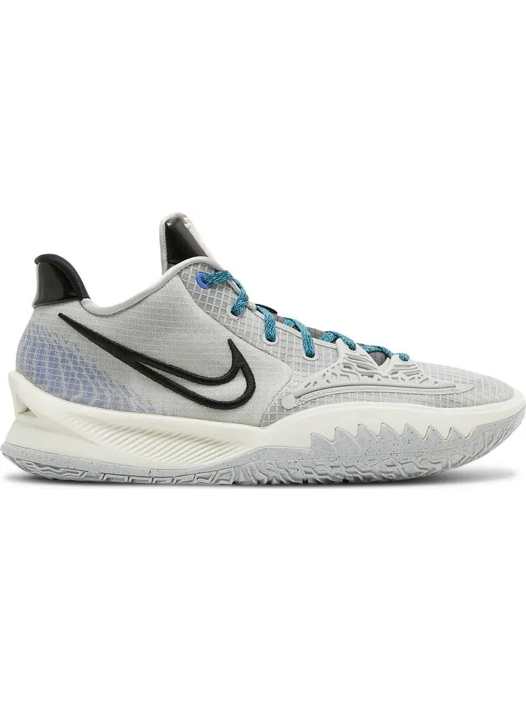 Кроссовки Nike Kyrie Low 4 'Grey Fog Sapphire' — изображение 1 из 8, серый