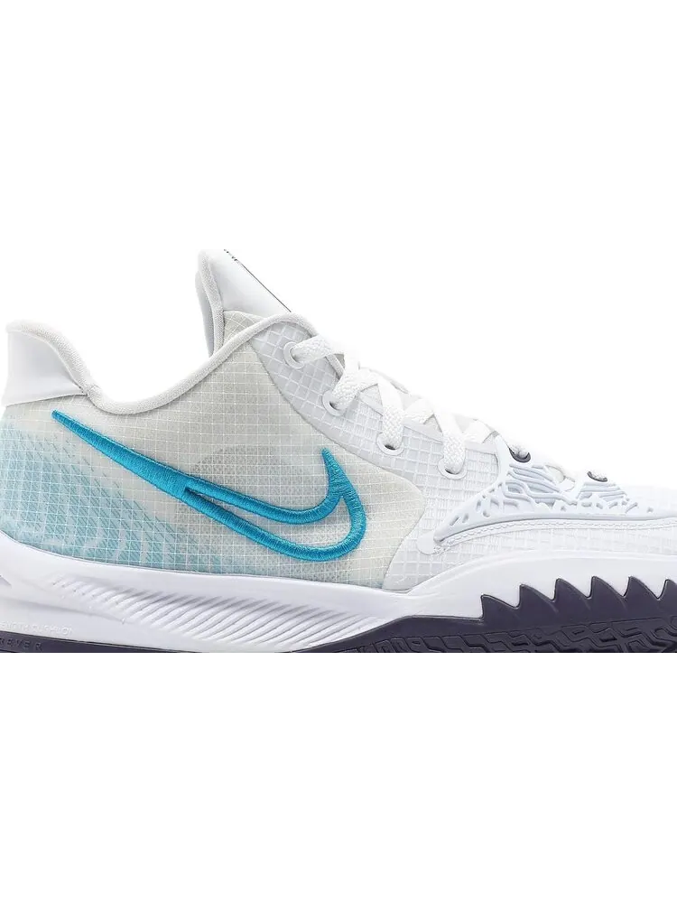 Кроссовки Nike Kyrie Low 4 'White Laser Blue' — изображение 2 из 8, белый