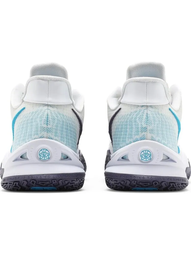 Кроссовки Nike Kyrie Low 4 'White Laser Blue' — изображение 6 из 8, белый