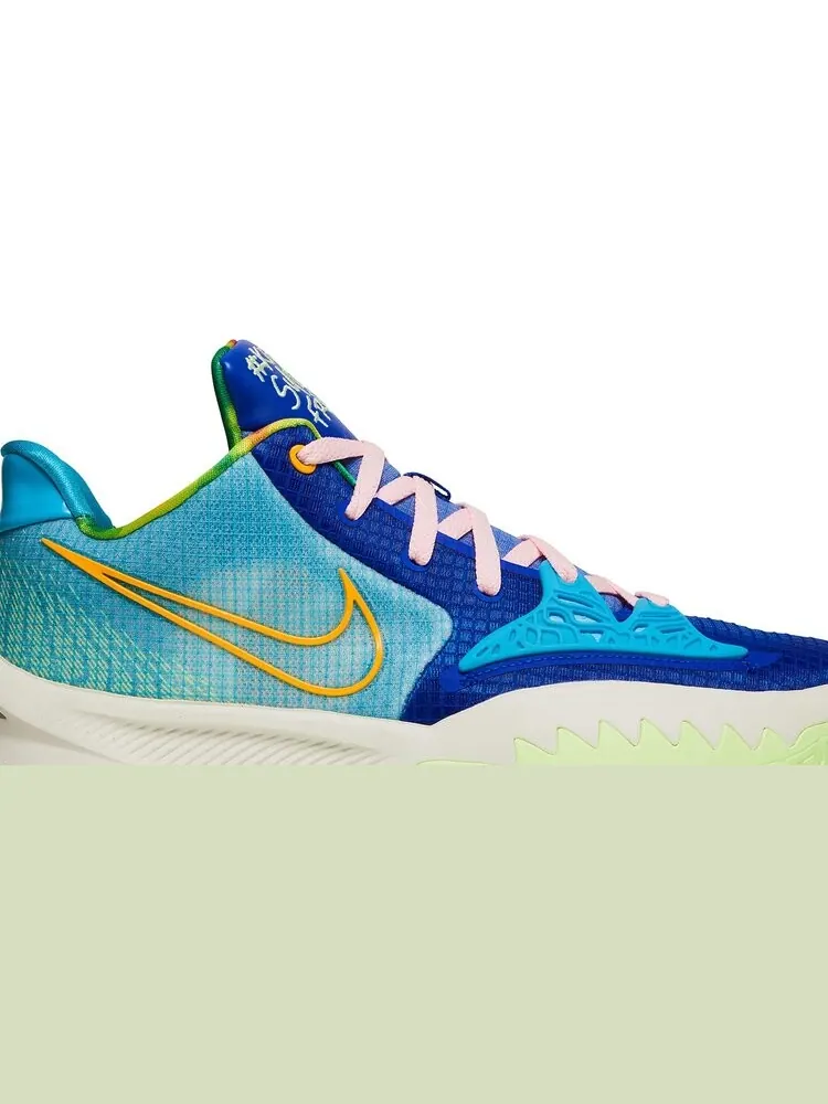 Кроссовки Nike Sue Bird x Kyrie Low 4 'Dynasty' — изображение 2 из 8, синий