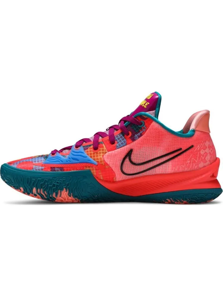 Кроссовки Nike Kyrie Low 4 '1 World 1 People' — изображение 3 из 8, оранжевый