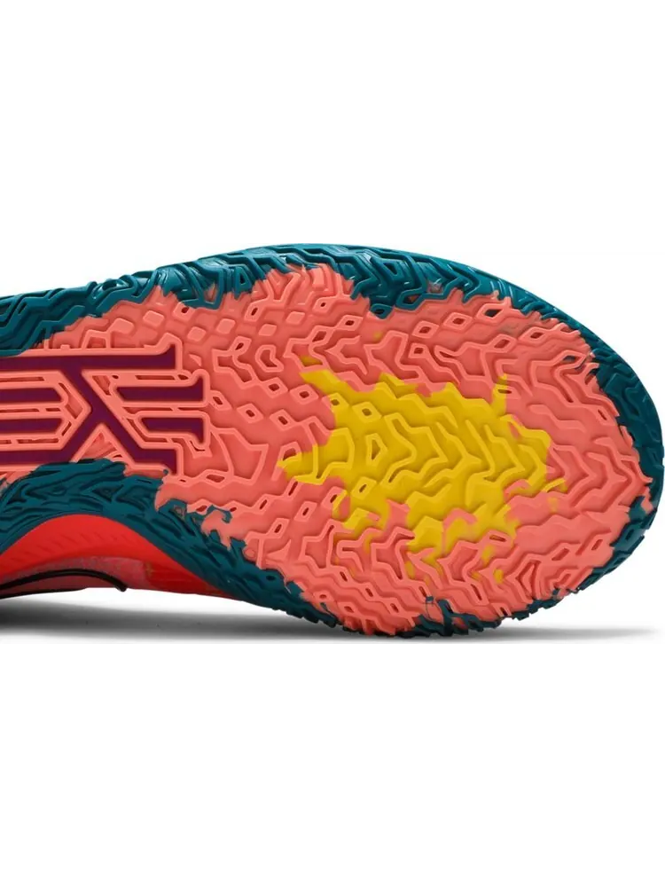 Кроссовки Nike Kyrie Low 4 '1 World 1 People' — изображение 5 из 8, оранжевый