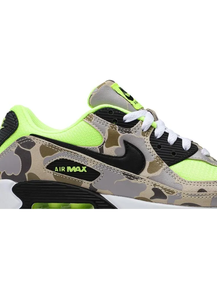 Кроссовки Nike Air Max 90 'Green Camo' — изображение 2 из 8, зеленый