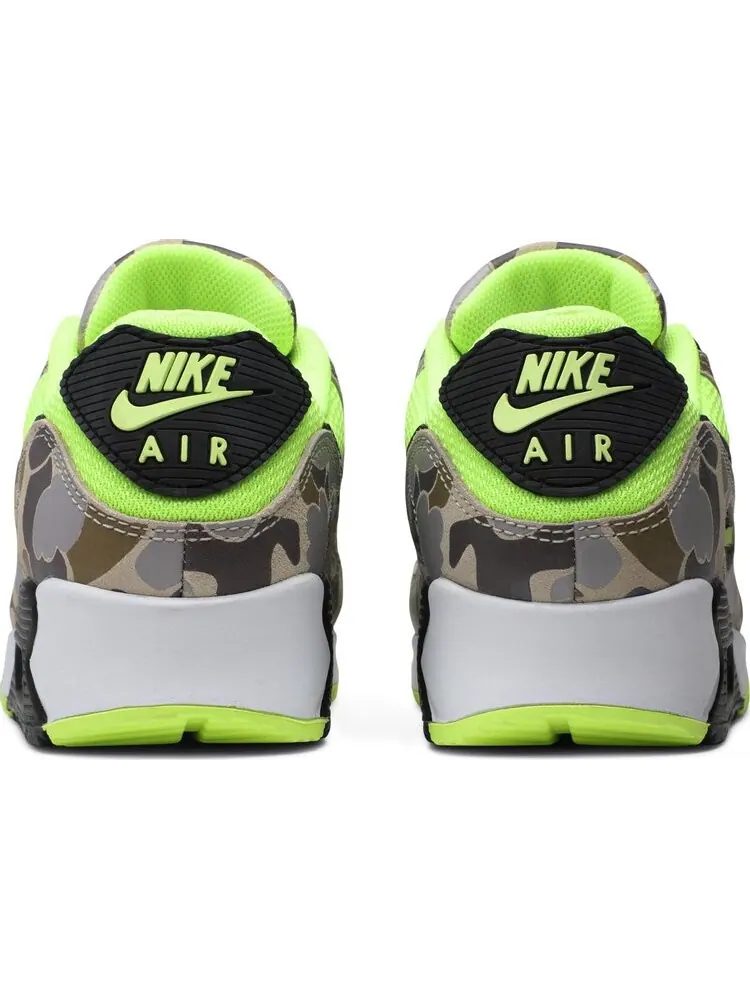 Кроссовки Nike Air Max 90 'Green Camo' — изображение 6 из 8, зеленый