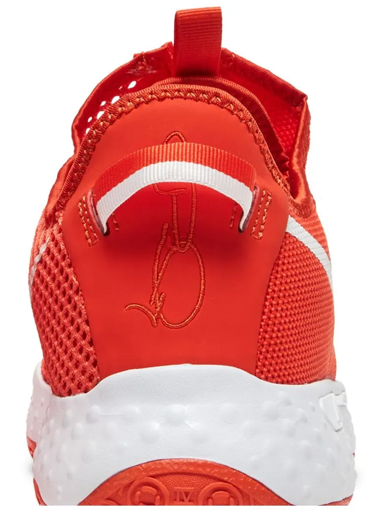 Кроссовки Nike PG 4 TB 'Team Orange' — изображение 7 из 8, оранжевый
