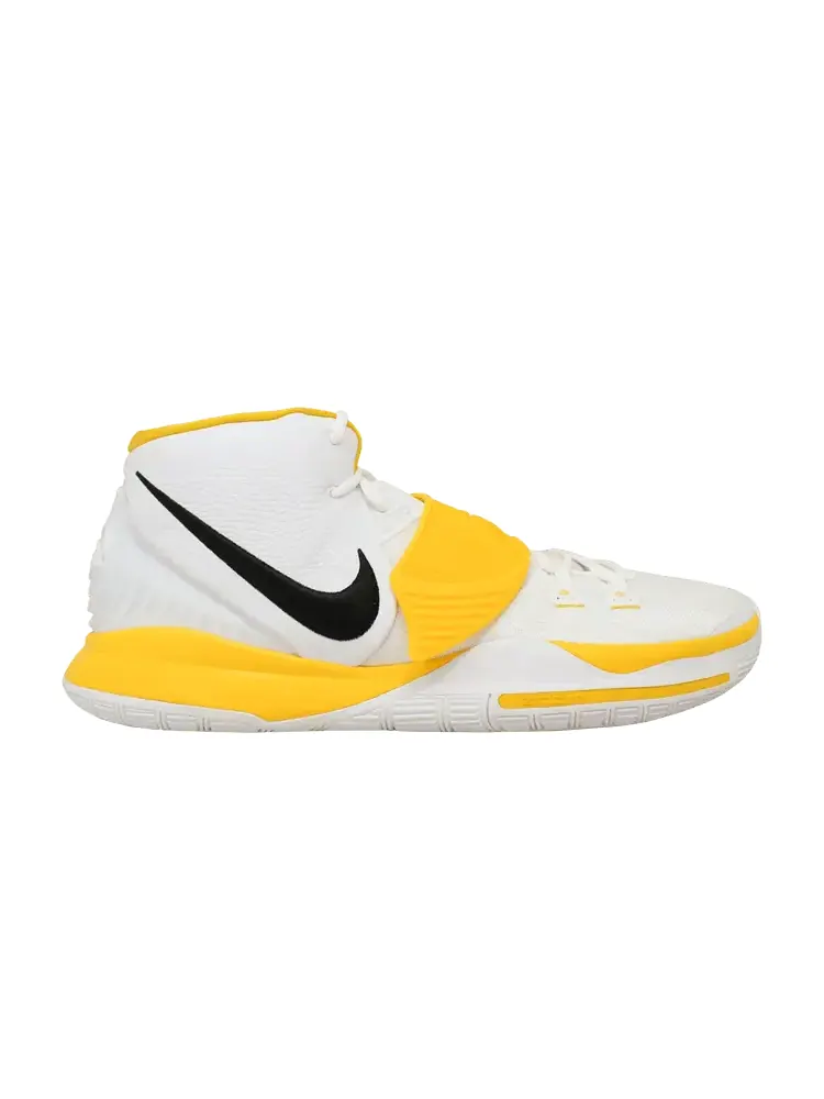 Кроссовки Nike Kyrie 6 TB 'White Amarillo' — изображение 1 из 1, белый/черный
