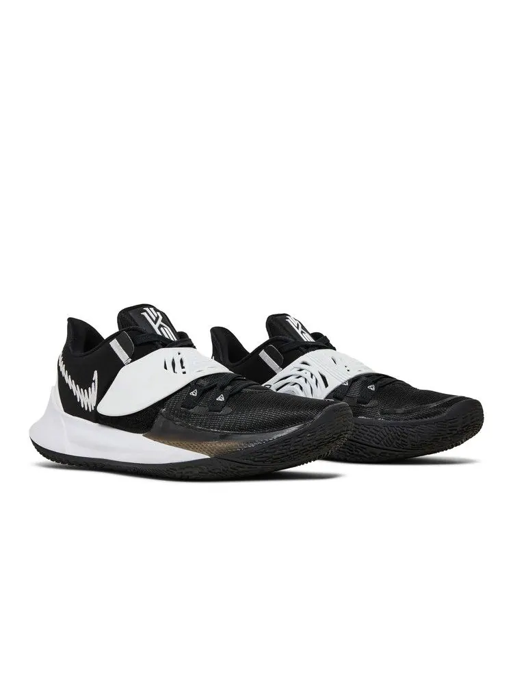 Кроссовки Nike Kyrie Low 3 TB 'Black White' — изображение 9 из 9, черный/белый/белый